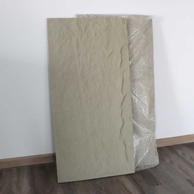 Faux 5cm PU панели каменной стены полиуретана легковеса 120 * 60cm
