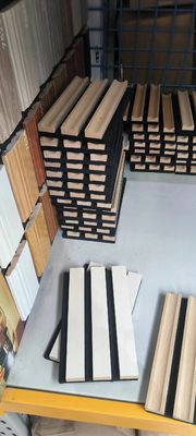 Акустическая стена Wpc деревянная панель для декорации дома