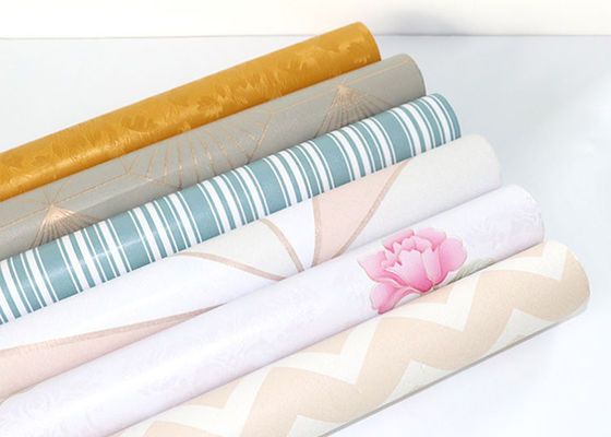 Украшение Rolls бумаги стены PVC собственной личности винила слипчивое роскошное домашнее