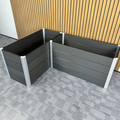 Приподнятая клумба для сада на открытом воздухе с водонепроницаемым огнестойким экологически чистым материалом для посадки на заднем дворе