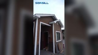 Внешнее плакирование стены WPC