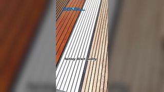 Рифленая потолочная стеновая панель из ПВХ 4